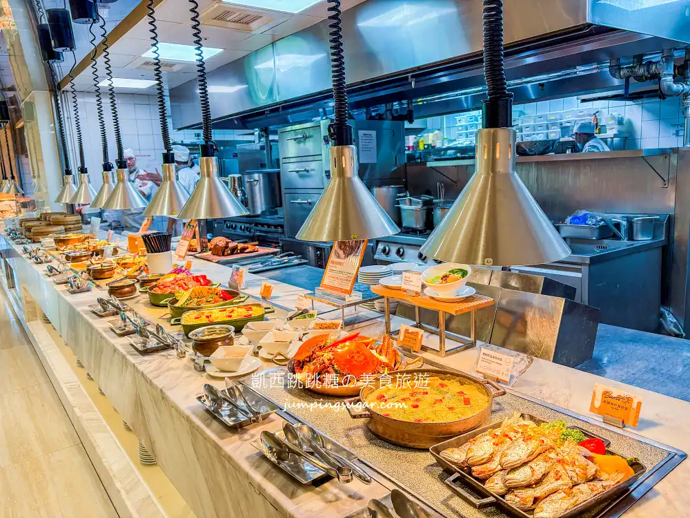 台北六福萬怡酒店【敘日全日餐廳】自助餐吃到飽，菜單價錢一次看！
