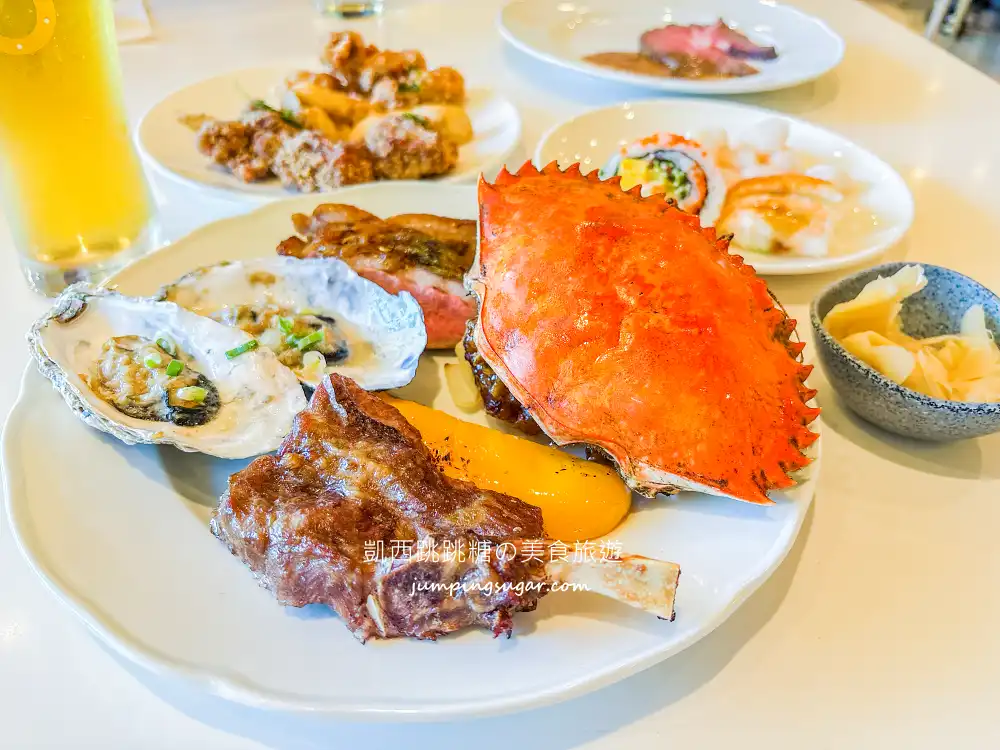 台北六福萬怡酒店【敘日全日餐廳】自助餐吃到飽，菜單價錢一次看！