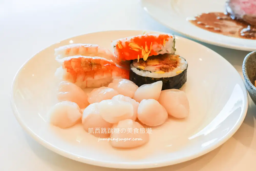 台北六福萬怡酒店【敘日全日餐廳】自助餐吃到飽，菜單價錢一次看！