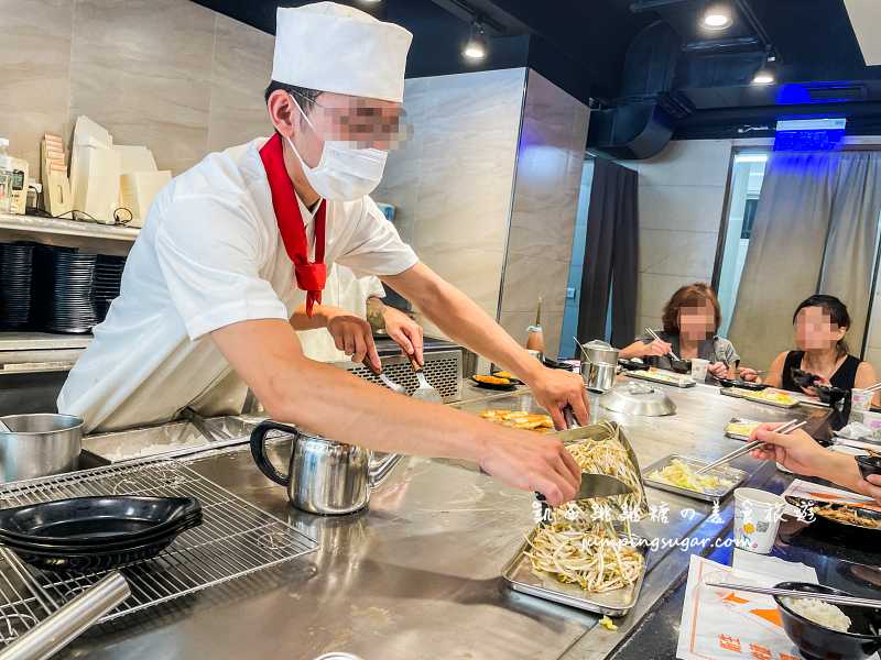 大埔鐵板燒五分埔店，免費續菜吃到飽，可樂飲料四神湯無限供應(菜單價錢)