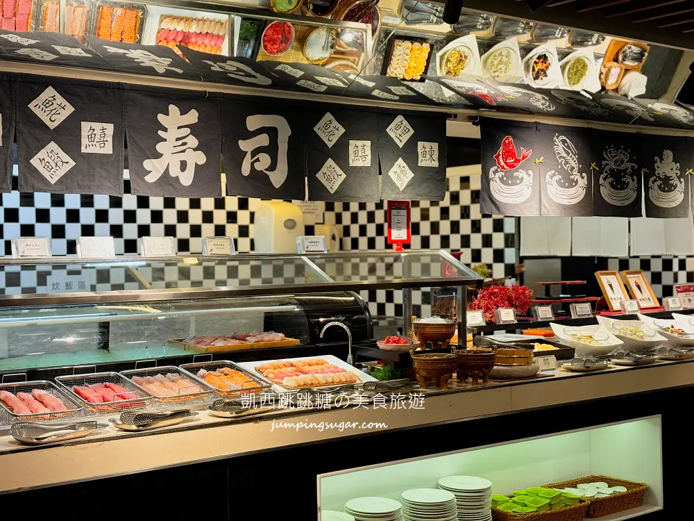 2026台北凱撒大飯店自助餐，150分鐘吃到飽，牛排三點蟹爽吃(菜單價錢)