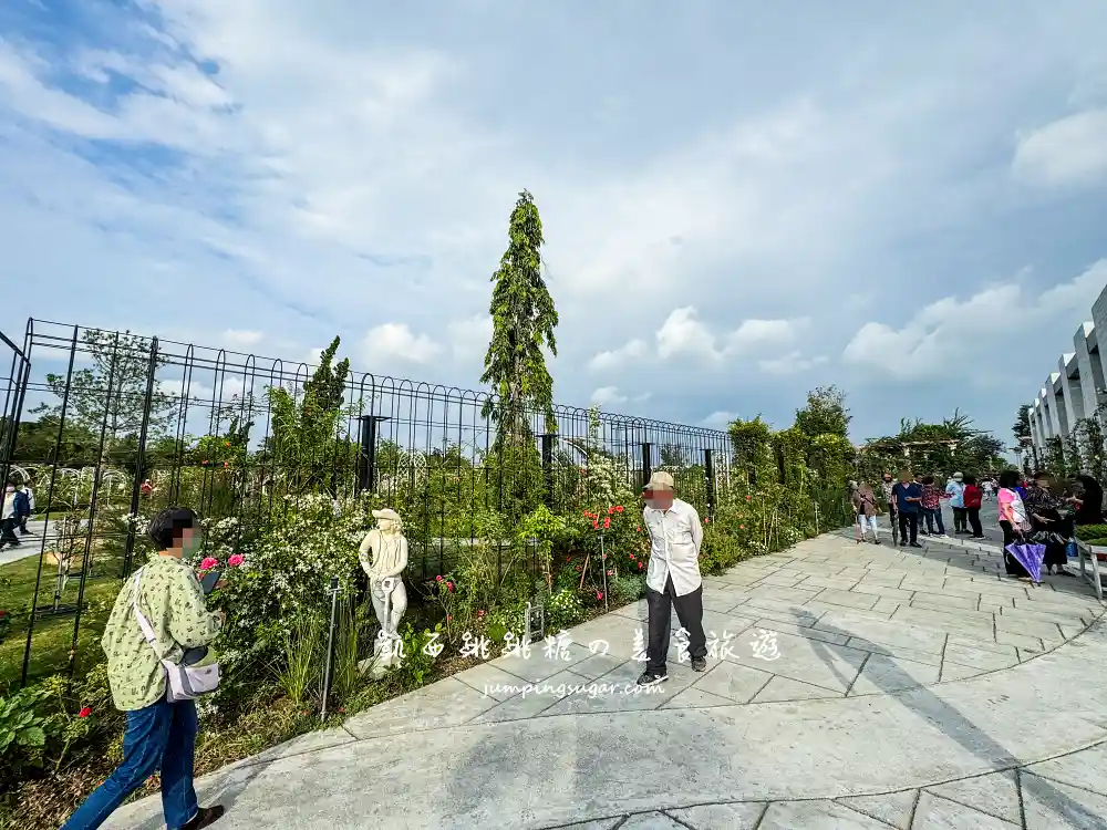 台南雅聞湖濱療癒森林 | 全台最大的玫瑰園，歐式花園噴泉必拍景點推薦