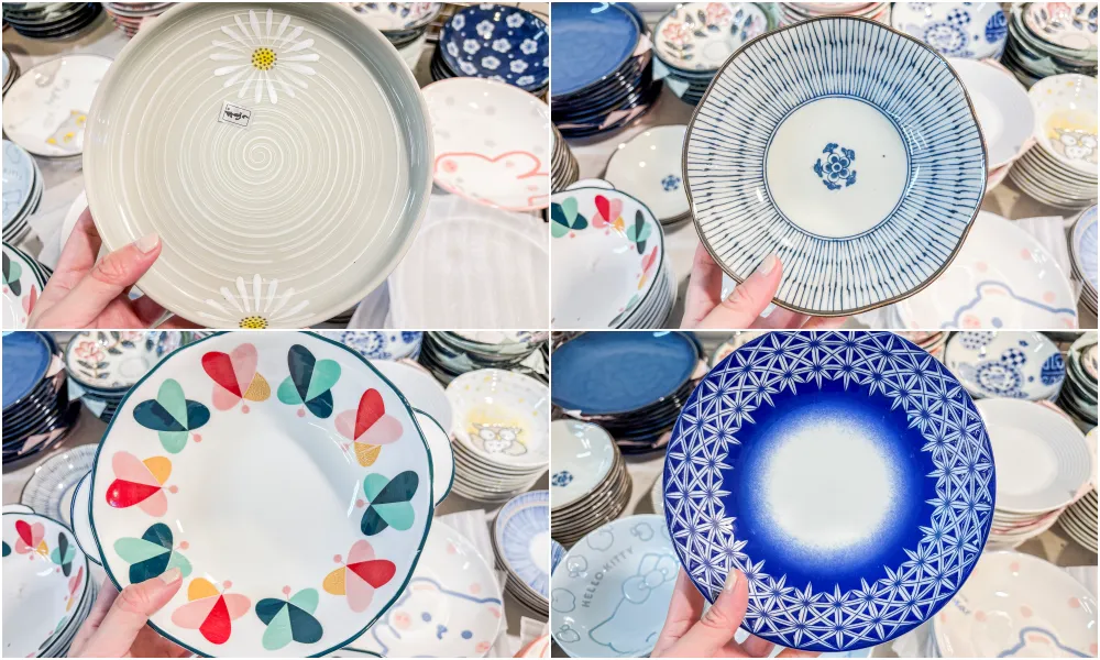 全台最大日本陶瓷特賣來了！碗盤只要3個100起~百元價直接搬整套 ! 地址 : 台北士林中正路310號(墊腳石正對面)