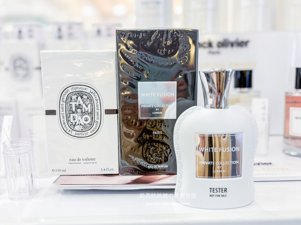 板橋小遠百名牌香水全面3折起！開幕慶滿額折600、名牌小香水買五送一；地址 : 板橋中山路一段152號(板橋小遠百一樓)