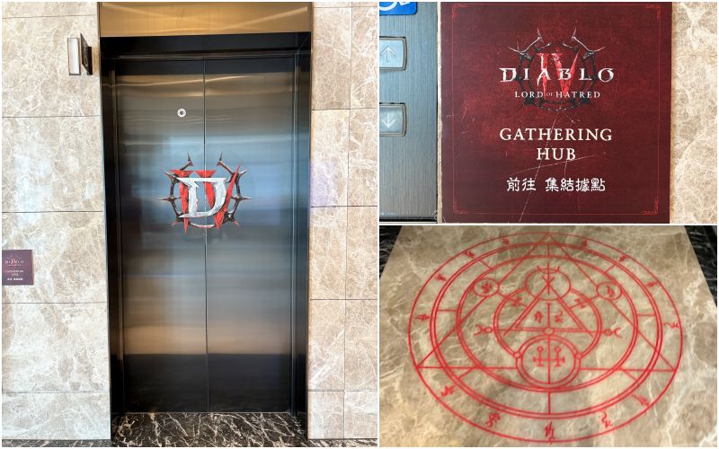 《暗黑破壞神》搬進台北飯店！電梯秒變傳送門、點餐要通關密語 (台北六福萬怡酒店7樓The Lounge)